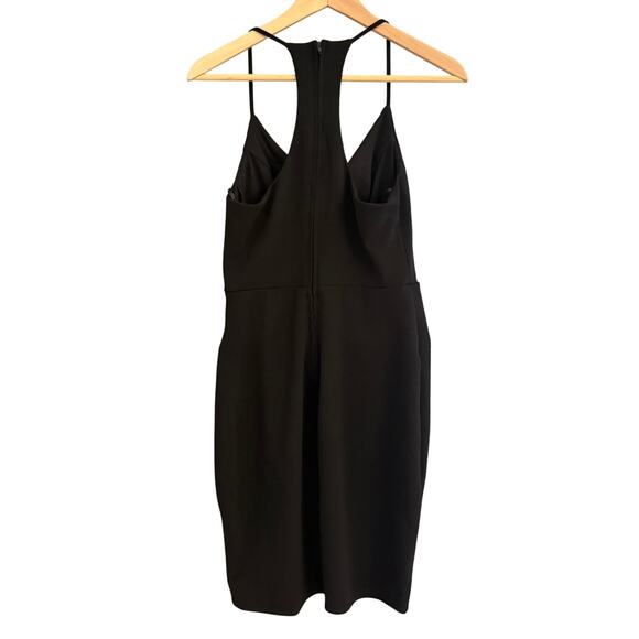 NWT B. Smart Black Bodycon Dress Tulip Hem Racerback Juniors Size 7 HOCO - Picture 10 of 15